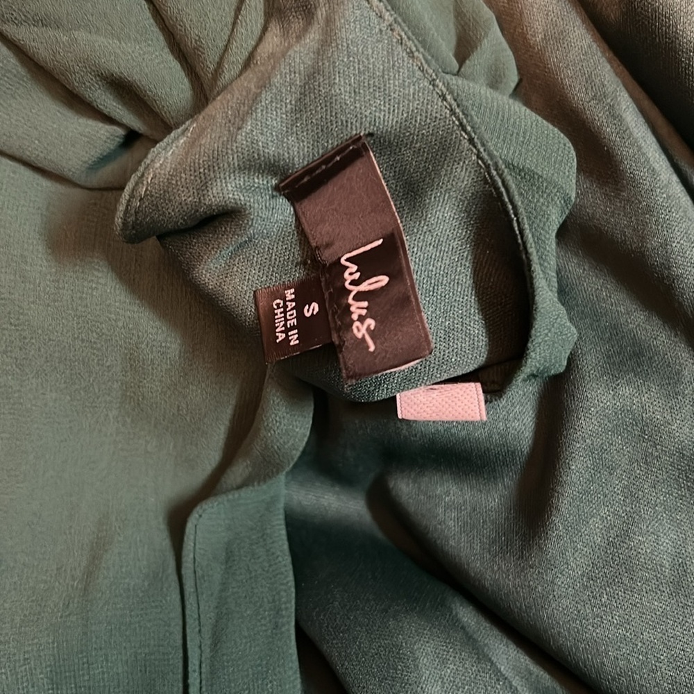 Talk About Divine Hunter Green Long Sleeve Backless Maxi Dress - Picture 10 of 10